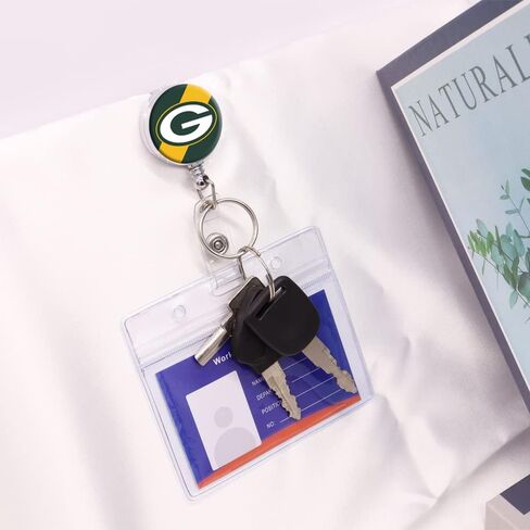 Steelers Retractable Badge Reel Holder with ID Clip for Nurse, Nurse Student, Teacher, Doctor, Medical Assistant, Work, Office in Saudi Arabia