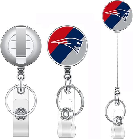 Steelers Retractable Badge Reel Holder with ID Clip for Nurse, Nurse Student, Teacher, Doctor, Medical Assistant, Work, Office in Saudi Arabia