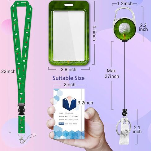 Bird Cardinal Lanyards for Id Badges,ID Badge Holder and Retractable Reel Clip Lanyard with ID Card Nametag Badge Holder for Nurse Teacher in Kuwait