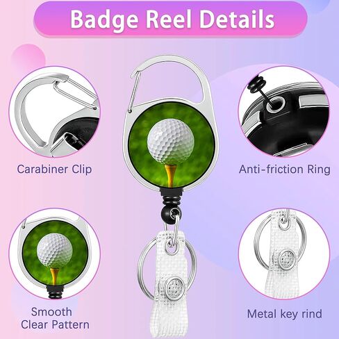 Bird Cardinal Lanyards for Id Badges,ID Badge Holder and Retractable Reel Clip Lanyard with ID Card Nametag Badge Holder for Nurse Teacher in Kuwait