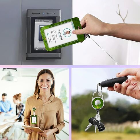 Bird Cardinal Lanyards for Id Badges,ID Badge Holder and Retractable Reel Clip Lanyard with ID Card Nametag Badge Holder for Nurse Teacher in Kuwait