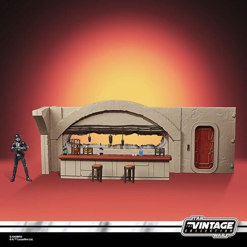STAR WARS The Vintage Collection The Mandalorian Nevarro Cantina Playset, Imperial Death Trooper (Nevarro) Action Figure, (F3902) in Saudi Arabia
