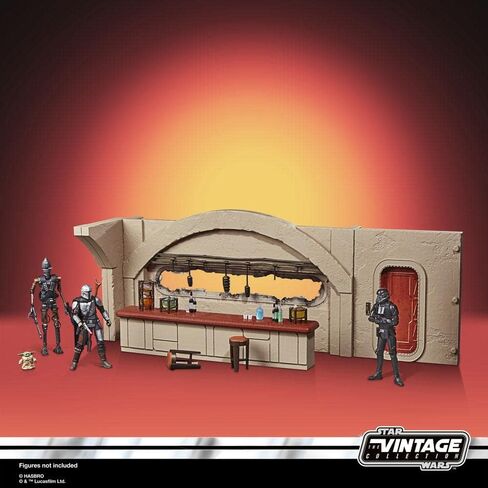 STAR WARS The Vintage Collection The Mandalorian Nevarro Cantina Playset, Imperial Death Trooper (Nevarro) Action Figure, (F3902) in Saudi Arabia