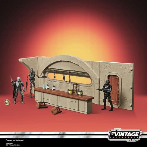 STAR WARS The Vintage Collection The Mandalorian Nevarro Cantina Playset, Imperial Death Trooper (Nevarro) Action Figure, (F3902) in Saudi Arabia
