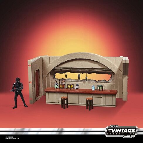 STAR WARS The Vintage Collection The Mandalorian Nevarro Cantina Playset, Imperial Death Trooper (Nevarro) Action Figure, (F3902) in Saudi Arabia