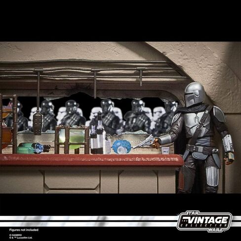 STAR WARS The Vintage Collection The Mandalorian Nevarro Cantina Playset, Imperial Death Trooper (Nevarro) Action Figure, (F3902) in Saudi Arabia