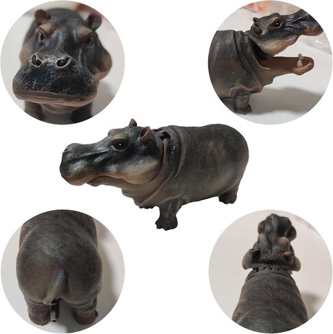 Fish Tank Bubbler Decorations Aquarium Ornament Kit with Air Stone Pump - Hippo Aquarium Decor (9.8ft Tube) in Kuwait