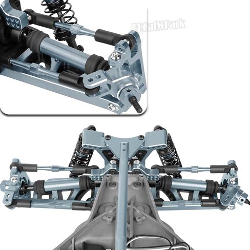 Drive Shaft Axles Upgrades Part for 1/10 Slash 4X4 VXL/Rustler 4X4 VXL/Stampede 4WD VXL,RC Steel #45 Front & Rear 4Pcs Driveshafts CVD w/Hex Hops Up,Navy Blue in Kuwait
