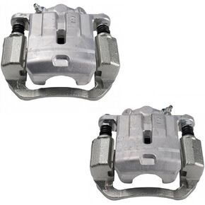 TRQ Rear Brake Caliper Set Fits 13-16 Scion 10-19 Subaru 17-19 Toyota