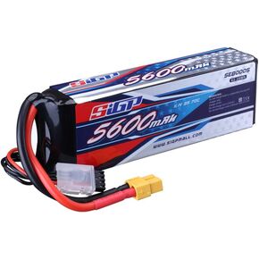 3S Lipo Battery 5600mAh 11.1V 70C Pack Soft مع موصل XT60 لـ RC Car Truck Tank Racing Hobby