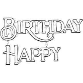Happy Birthday Letter Metal Cutting Die,Cutting Dies for Card Making,DIY Die Cutters Card Making Die Stencils for Scrapbooking Cutting Dies Card Making Accessories
