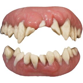 Transform Your Look with Monster Teeth FX – Realistic Special Effects Teeth for Halloween, Cosplay, and Theatrical Performances – Perfect for Vampire, Zombie, and Creature Costumes