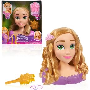 Disney Princess Small Styling Head -Rapunzel, Kids Toys for Ages 3 Up by Just Play