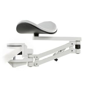 330-013 Articulating Arm Support - White - Standard Arm (14.25"), Standard Pad (5.125")