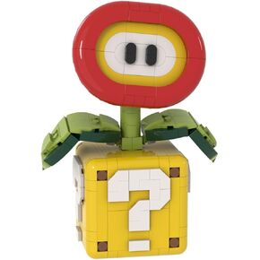 Piranha Plant Building Block for 71426 Piranha Plant, 337pcs Creative MOC Piranha Plant Model, Compatible with 71426 Super Mario Piranha Plant
