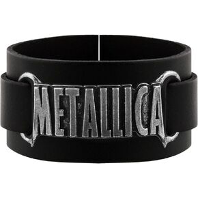 Metallica Alchemy Rocks Logo Leather Back