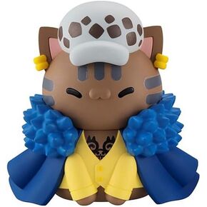 Megahouse - One Piece - Trafalgar Law, Nyanto! The Big ONE Piece Series Collectible Figure