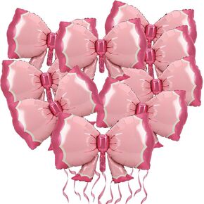 NOVWANG Butterfly Balloons, 10 Pcs 40 Inch Purple Pink Butterfly Foil Mylar Balloons Favors Butterfly Themed Party Wedding Birthday Baby Shower Decorations