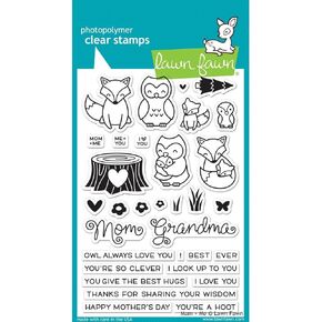 Lawn Fawn Clear Stamps - Mom + Me (LF1134)