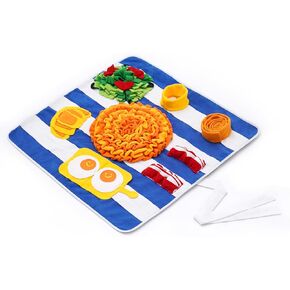 injoya snuffer for dogs kidring ، x-large dog snuffer mat 27 "× 27" ، لعبة إثراء الكلاب بطيئة ، ألعاب جرو لإبقائها مشغولة ، قابلة للغسل في الآلة ،