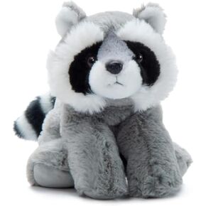 The Petting Zoo Raccoon Stuffed Animal Plushie, Gifts for Kids, Wild Onez Wildlife Stuffed Animals, Raccoon Plush Toy 9 inches