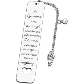 Bookmark Gifts for Grandma to Be Bookmark for Reading Women Birthday Gift for 1st Time Grandma Mothers Day Gigi Gifts for Grandma Mimi Nana Grammy Grandmother Grandparents Day for Women New Grandma