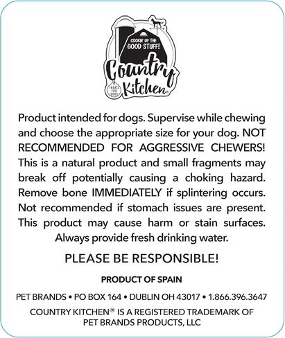 Genuine Serrano Ham Bone, 100% Natural, Dry Aged, for Medium Sized Dogs, Pack of 1 in Saudi Arabia