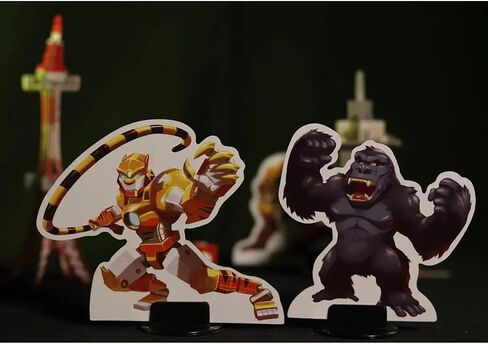 IELLO: Monster Pack King Kong Expansion, Strategy Board Game, Introduces King Kong Into The Roster, 2 to 6 Players, 30 Minute Play Time, Ages 8 and Up in Kuwait