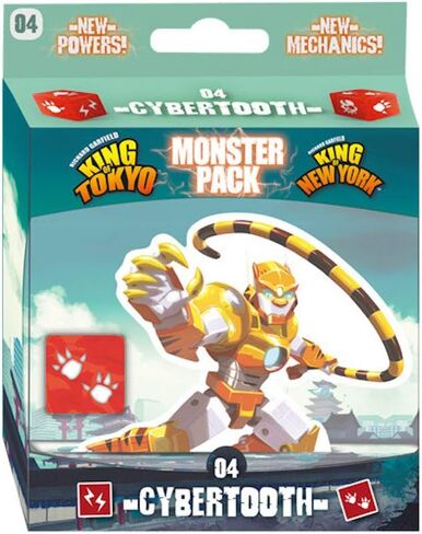 IELLO: Monster Pack King Kong Expansion, Strategy Board Game, Introduces King Kong Into The Roster, 2 to 6 Players, 30 Minute Play Time, Ages 8 and Up in Kuwait