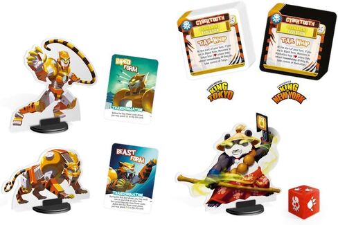 IELLO: Monster Pack King Kong Expansion, Strategy Board Game, Introduces King Kong Into The Roster, 2 to 6 Players, 30 Minute Play Time, Ages 8 and Up in Kuwait