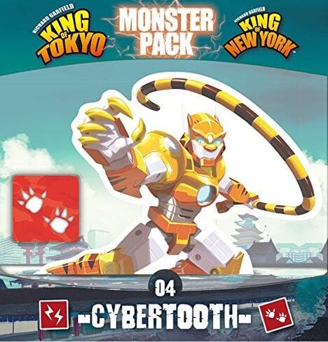 IELLO: Monster Pack King Kong Expansion, Strategy Board Game, Introduces King Kong Into The Roster, 2 to 6 Players, 30 Minute Play Time, Ages 8 and Up in Kuwait