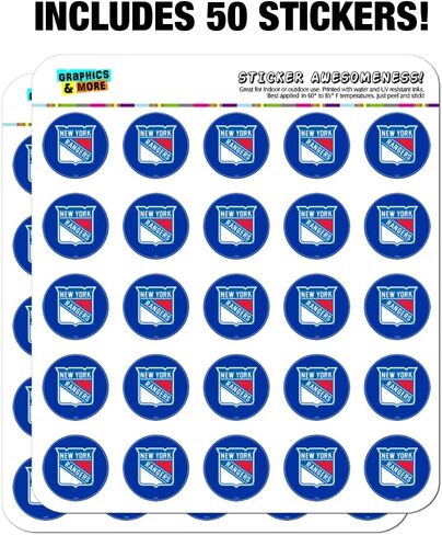 New York Rangers Logo Planner Calendar Scrapbooking Crafting Stickers in Saudi Arabia