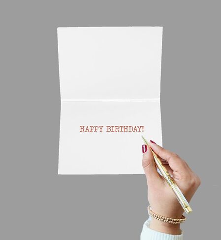 Graphique BFF’s Birthday Card | Funny Card for Best Friend | Embellished with Glitter Accents | Color-Coordinated Envelope | 5" x 7" in Saudi Arabia