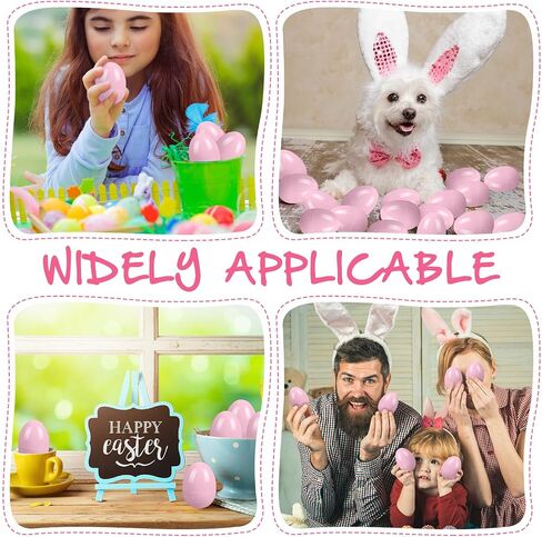 24 PCS Easter Eggs Plastic Eliper Exter Beags Bupration فارغة فارغة لمواد حشو سلة عيد الفصح ، حفل عيد الفصح. in Saudi Arabia