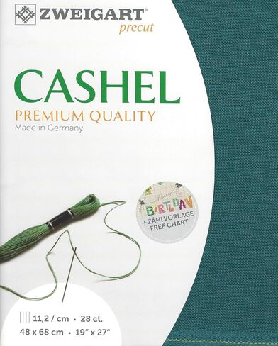 Precut Zweigart Cashel 28 Count Antique White 3281/101. Needlework Canvas, Cross Stitch Fabric, Embroidery Canvas 100% Linen in Kuwait