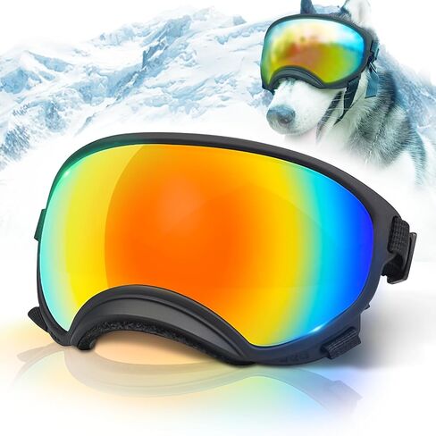 Pacify Dog Goggles for Large Dogs, UV Protection Dog Sunglasses with Adjustable Strap for Medium Large Dog Pet Glasses in Saudi Arabia