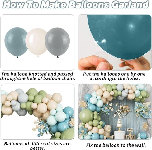 Brown Balloon Garland Arch Kit,120pcs Boho Brown Gold Cream Coffee Balloons Arch,for Birthday,Baby Shower,Jungle Safari,Woodland Party Decorations in Kuwait