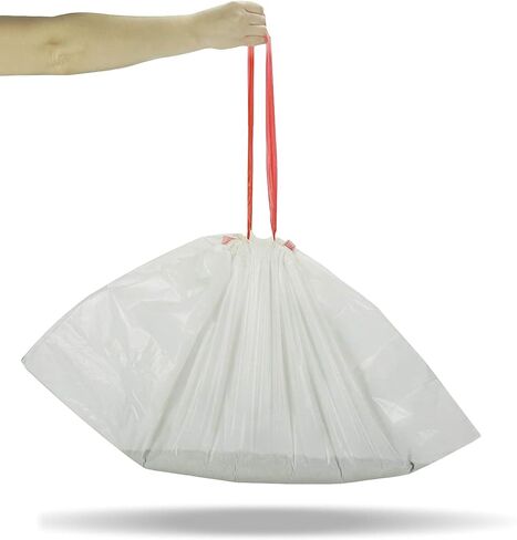 PETSWORLD Cat Litter Box Liners, Heavy Duty Litter Pan Liners Bags with Drawstring for Pet Cat Litter Tray (Unscented) (JUMBO - 45 x 18 Inches, 25 Count) in Saudi Arabia