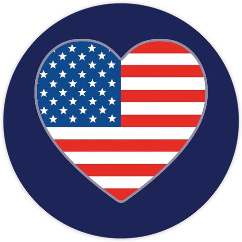 Andaz Press 40 Pack 4th of July Stickers, 2" Navy Blue Thank You American Flag Fourth of July Stickers, USA Patriotic Stickers for Kids 4th of July Party Favors Memorial Day Veterans Day Red Stickers in Saudi Arabia