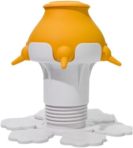Puppy Feeder for Multiple Puppies, 300 ml Puppy Milk Feeder Puppy Bottles for Nursing Adjustable Height Silicone Puppy Nursing Station with 5 Teats for Kittens, Puppies, Rabbits Nursing Supplies in Saudi Arabia
