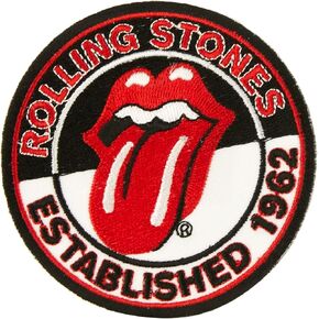 Rockoff Trade RSPAT03 The Rolling Stones Standard Patch: Est. 1962 (Iron On)