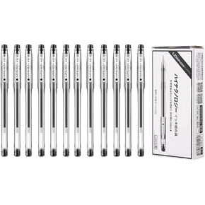 Pack of 12 - JWN Japan Gel Ink Pen Set, Hyper Fine Point 0.25mm Black,Blue,Red Ink, Smooth Writing Gel Pen for Office School Stationery (0.25mm Black ink)