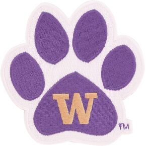Desert Cactus University of Washington Patch – Embroidered Iron On/Sew On Applique for Blazers, Jackets, Backpacks, Bags, Hats & Tactical Gear – Washington Huskies (Patch - Design B)
