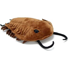 FRANKIEZHOU Simulation Trilobites Arthropod Plush,Lifelike 15.75" Cambrian Ancient Stuffed Animal,Soft Plush Toy, Stuffed Toy,Cuddly Toys,Gifts for Kids