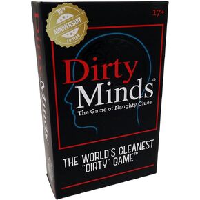 TDC Games Dirty Minds Card Game, Hilariously Twisted Party Card Game, Card Game for Bachelorette Parties, Party Games for Game Night, Naughty Clues with Clean Answers
