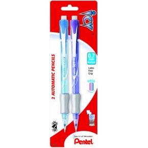 Pentel Icy Automatic Pencil, 0.7mm, Assorted Barrels, color May Vary, 2 Pack (AL27TBP2)