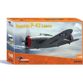 Dora Wings 48029-1/48 Scale-Republic P-43 Lancer. طقم الطراز البلاستيكي