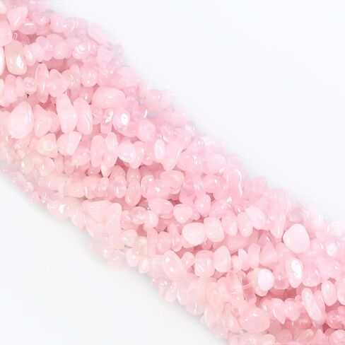 260pcs Natural Amethyst Crystal Beads Chips 5mm to 8mm Irregular Gemstone Beads with Holes DIY for Bracelet Necklace Earrings Jewellery Making Craft 32 inch in Kuwait