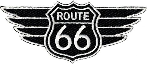 Route 69 Embroidered Patch Iron-On Sexy Highway Road Sign Parody 66 Biker Emblem in Saudi Arabia
