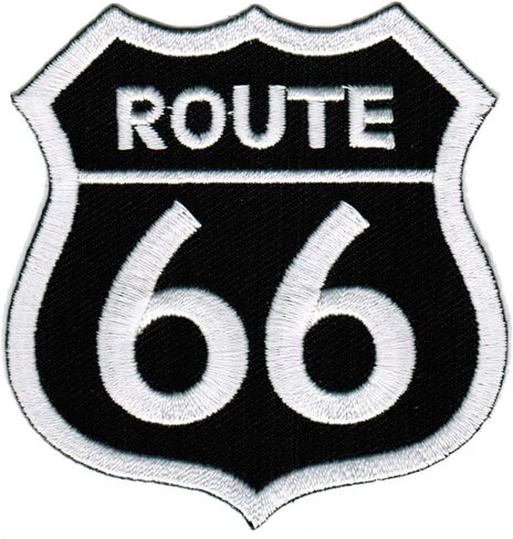Route 69 Embroidered Patch Iron-On Sexy Highway Road Sign Parody 66 Biker Emblem in Saudi Arabia